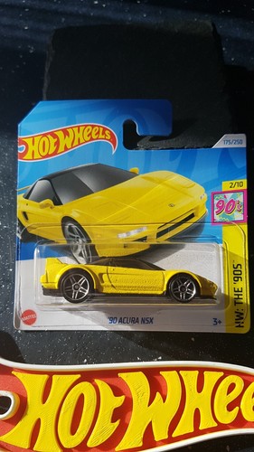 Hot wheels 90 acura nsx - hot, '90